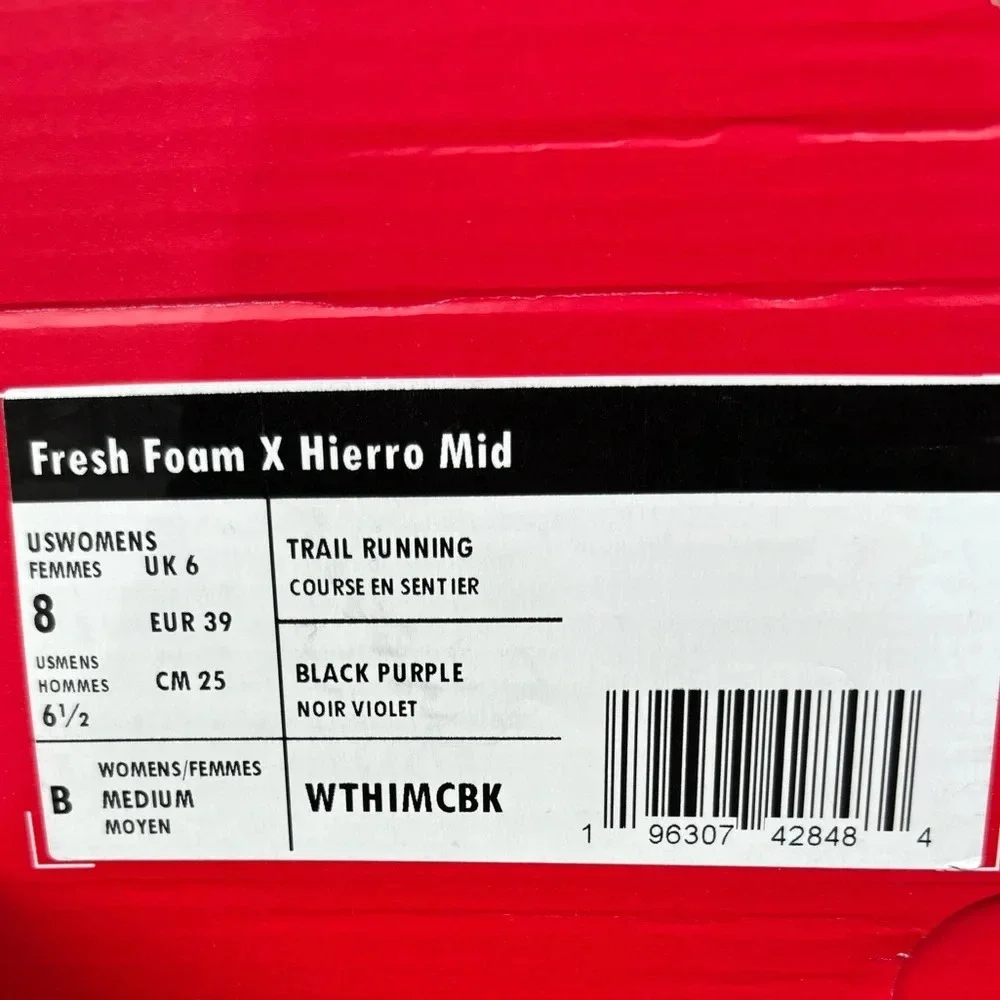 New Balance Women's Size US 9 Fresh Foam x Hierro HT - Picture 11 of 12